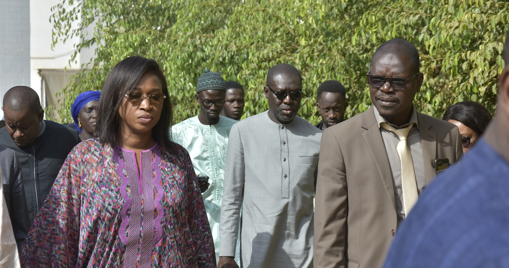 Visite du Ministre de la Microfinance, de l’Economie Sociale et  Solidaire à la COOPEC-RESOPP